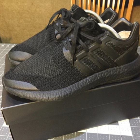 Adidas Y3 Pure Boost Triple Black - Picture 3 of 8